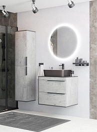 Corozo Столешница универсальная из керамогранита 60 черная – фотография-3